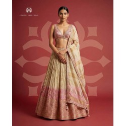 rose+gold sparkle Lehenga