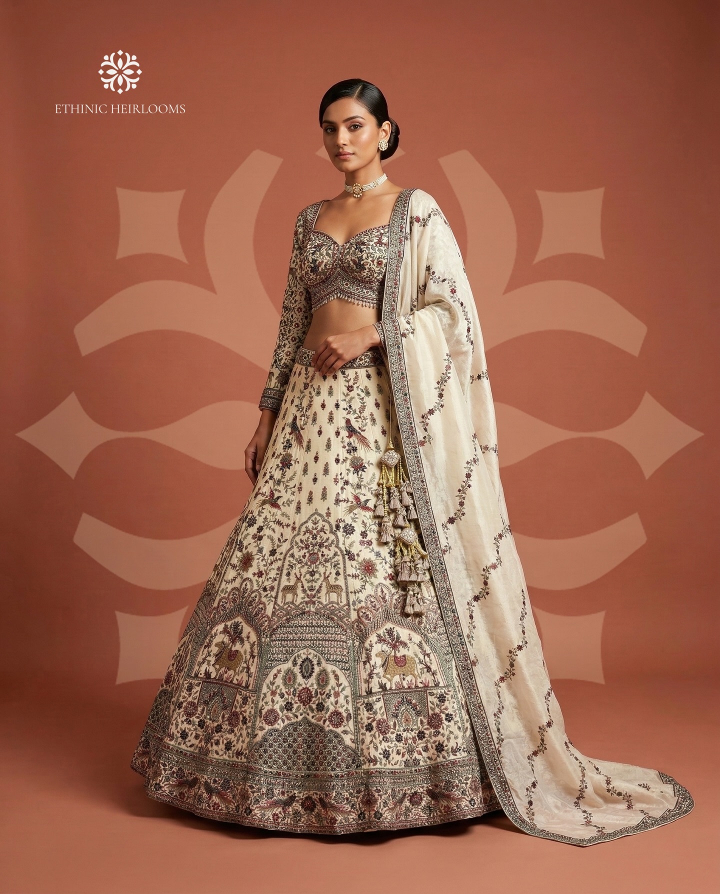 heritage Garden lehenga